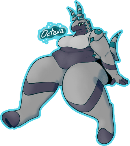 Octava Our subsystem's anthro Scolipede sona. (it/its)